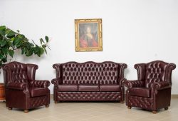 Kožená sedačka č- 12